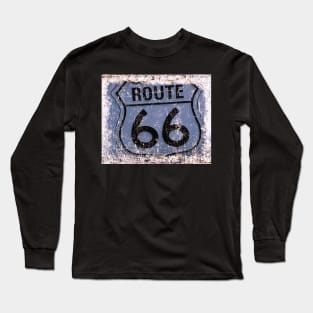 route 66 shield Long Sleeve T-Shirt